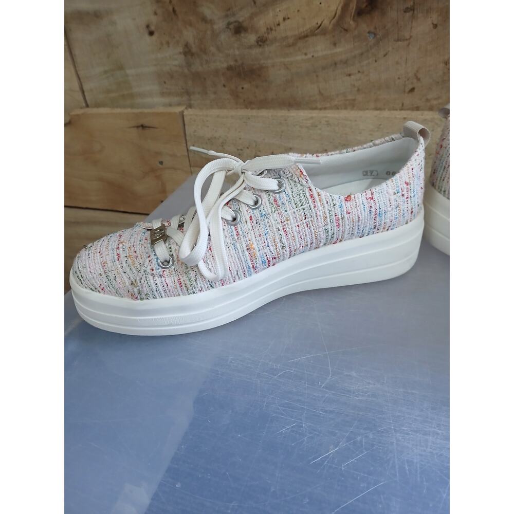 Remonte Carpino Women's Colorful Leather Sneakers womens 6 - Picture 4 of 9